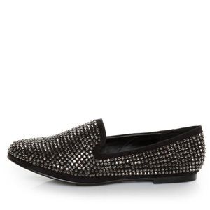 Steve Madden Conncord Black Slipper Flats